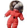 Fannyfuny Tuta Da Sci Intera Bambina Manica Lunga Fleece Outfits Tute Da Neve Bambina Vestito Invernale Bambina Tuta Imbottita Neonata Tuta Da Neve Bambina 0-24 Mesi