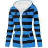 Cocila Felpa Donna Elegante Pile con Zip Senza Cappuccio Bianca Coperta Oversize Stitch Bambina del Nera Lunga Blu Lo Scheletro Floreale Felpe Fruit Gialla Taglie Forti Mimetica