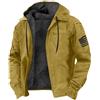 Generico Cappotto Uomo Parka Uomo Invernale Taglie Forti Militare Giacca Sci Giubbotto Neve Antivento Jacket Termico Moto Casual Sportivo Black Friday 2025 Abbigliamento 13#Giallo 3XL