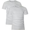 Nottingham Maglia Intima Uomo Lana Cotone Girocollo Art. NOTGULC, Conf. 2 pz, Bianco, M