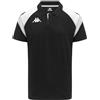 Kappa - Polo, Uomo, Nero, Cotone, Calcio. Kappa4Football Lanetto, Taglia: L