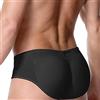 HUSILKY Intimo Hip-up da Uomo,Imbottito da Boxer Slip da Uomo con Imbottitura Sui Fianchi Che Migliora i Glutei(Black,S)