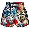 Tuff Sport Retro Muay Thai Pantaloncini Boxe Pantaloncini Classici Slim Cut MMA Kickboxing Allenamento Set Abbigliamento Allenamento
