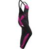 strongAnt Salopette da lavoro da donna Elasticizzata Berlin. Salopette combinati, tasca per ginocchiere - Nero-rosa, 40