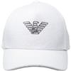 Emporio Armani Cappello Baseball Uomo Bianco