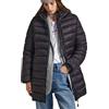 Pepe Jeans Maddie Long, Piumino Donna, Nero (Black),S