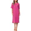 Merry Style Camicia da Notte Manica Lunga Donna 91LW1 (Amaranto (Manica Lunga), XL)