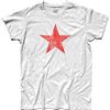 3styler T-Shirt Uomo Stella Rossa - Red Star - Revolution Shirt - Linea Classic - 100% Cotone 185 gr/mq