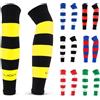 LION SPORTSWEAR Football Sock Sleeves To Accompany Grip Socks - Fits Over Calf/Shin Pads - Variety Of Colors To Match Your Team Kit