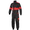 LUXY Canis CXS Robert, tuta da lavoro da uomo, tuta protettiva con chiusura lampo, tuta intera per pittori in cotone, giardiniere, rally, combi, tasche meccaniche, abbigliamento protettivo; nero con