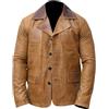 Leather Verse Arthur Morgan Giacca | Redemption II Blazer Style Marrone Gaming Coat Giacca Halloween
