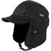 TOP-EX Cappello Trapper Invernale Impermeabile, Berretto da Pilota Aviatore con Paraorecchie Antivento - Berretto con Visiera Foderato in Pile Caldo per Attività all'Aperto al Freddo e Bagnato 55-66cm