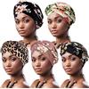 DRESHOW Donna Africane Turbante Pre-Legato Copricapo a treccia Testa Avvolge Cappello Boho Turbante Chemio Cap Elastico Annodato Berretto