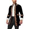 Duohropke Abbigliamento medievale da uomo steampunk frack cappotto vintage vittoriano gotico giacca rinascimentale retrò uniforme Halloween cosplay costume smoking tenchcoats Regency