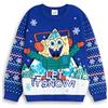 SpongeBob Schwammkopf SPONGEBOB SQUAREPANTS Maglioni Natalizi per Bambini | Abbigliamento Invernale a Maniche Lunghe con Scollo Rotondo per Le Feste | Merchandising dei Personaggi dei Cartoni Animati