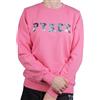 PYREX ORIGINAL - Felpa Girocollo da Donna in Cotone, Polsini Elasticizzati, Logo Frontale Riflettente - Art.45163 (Bubble, S)