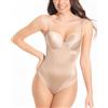 Selene, Body Donna Modellante e Contenitivo, con Ferretto e Coppe Imbottite, Parte Bassa Senza Cuciture, Collezione Belinda, Colore Nero, Coppa 6 C