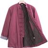 QPZK Inverno Cotone Tai Chi Uniforme Addensato Abito da Tange Caldo Uomini Cinesi Abiti Tradizionali Kung Fu Abiti Ala di Cotone Chun, Vestito per Camicia a Maniche Lungh Red-L