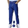 Generico Jeans Uomo Mastino Denim Medio, 5 Tasche 4 Stagioni, Regular Fit vestibilità Comoda Gamba Dritta (IT, Numero, 56, Regular, Regular, 1, Denim Medio)