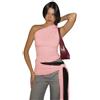 Sukiglam Canotta Donna Elegante Top Monospalla Estive Asimmetrico Canottiera con Cintura Senza Maniche Slim Fit Canotte Sexy Maglietta Spalla Scoperta Y2k Crop Top per Feste