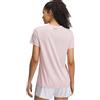 Under Armour T-shirt da donna Tech PTH Graphic Modern, Rosa prima/Grigio acquazzone, L