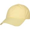 Stetson Cappellino Rector Donna/Uomo - Protezione UV Estivo Fibbia in Metallo, con Visiera Estate/Inverno - Taglia Unica Giallo Pastello