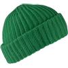 ENEA CASHMERE Cappello a Coste 100% Lana Merinos Extrafine, Made in Italy, Berretto Invernale Unisex, Taglia Unica (IT, Testo, Taglia Unica, Verde)