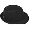 Miobo Cappello di Paglia, Cappello Panama, Cappello Fedora, Design Trilby, Protezione Solare 56-Cappello di Paglia-Nero