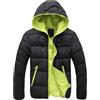 HAOLEI Piumino Donna Taglie Forti Lungo Piumino Leggero Antivento Trapuntato Giacca Invernale Cappotto con Cappuccio Lunghe Piumini Elegante Maniche Lunghe Imbottita Curvy Giubbotto
