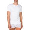MaRe T-Shirt Uomo Girocollo Cotone Felpato, Bianco, 6°