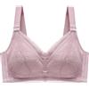 BIMEI Reggiseno senza cuciture per mastectomia con tasche per protesi mammaria Reggiseno quotidiano senza ferretto Post Chirurgia Bra2429, Viola, M