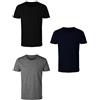 Enrico Coveri 3 t-Shirt Uomo Mezza Manica Girocollo Caldo Cotone Interlock Art. ET1200
