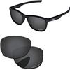 PapaViva - Lenti di ricambio per Oakley Trillbe X OO9340, Nero Grigio - Polarizzato, Taglia unica
