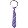 Retreez cravatta pre-annodata tartan plaid in microfibra ragazzi - vari colori Purple 4 - 7 Anni