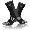 OTTERSHELL Chaussettes imperméables en laine mérino. Chaud et respirant. Tissu composite à 3 couches, anti-humidité pour la randonnée, la randonnée, le ski