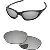 PapaViva Lenti di ricambio per Oakley Twenty XX 2000, Argento cromato., Twenty XX 2000