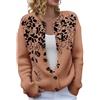 Cocila Cardigan da Donna con Bottoni Maglione A Maniche Lunghe Casual alla Autunnali Cappotti Maglia Autunno Giubbotto Invernale XS Parka Donna Invernale Verde Militare Giacca di