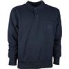 BE BOARD Felpa Uomo Cotone Felpato Polo Art 9028 Colore Blu (L)