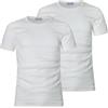 Moda Egidio T-Shirt Intima Uomo Liabel Lana Cotone Mezza Manica (IT, Testo, XL, Regular, Regular, Standard, 2 PZ Girocollo)