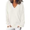 Yekdmxop Maglione Di Lana Donna Elegante Maglie Collo Alto/girocollo Taglie Forti Maglioni Basic Morbido Maglia Pullover Con Vestibilità Maglioncino Comodo Elasticizzato Sweater Casual Maglietta Leggero 2025