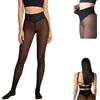 Generico Magic Fleece Lined Leggings for Women,Fake Translucent Thermal Leggings - High Waist Tummy Control & One-Seam Shaping. Warm Faux Sheer Look Compression Pantyhose for Winter (Deep-XS/S)