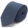 BRERA 67 Cravatta Uomo Elegante in Lana e Seta | Cravattino per Completo 148x8 | Cravatte Slim per Vestito da Cerimonia e per Abiti da Lavoro
