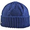 Melegari Berretto di Maglia con Risvolto | Lana e Alpaca | Lavorazione a trecce | Donna/Uomo | Palmanova (IT, Numero, 54, 61, Blu)