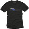 MAKAYA Accessori Nerd - Maglietta Originale Geek T-Shirt con Scritta Simpatica Uomo Nera XXXXXL