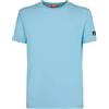 SUNS T-Shirt Uomo in Tessuto Tecnico (Modello Paul Teck) Sky L