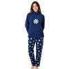 Infiore Pigiama Donna Pile Effetto Coral - Pigiama Donna Pile Morbido - Pigiama Donna Invernale - Pigiama Donna Coral - Pigiama Donna Felpato Bottoni