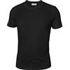 Liabel Pack 3 T-Shirt Caldo Cotone Uomo Bianco/Nero (3 T-Shirt Nero Girogola - 6)