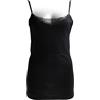 JADEA - Camiciola Spalla Stretta Donna 9000 Nero 3 Pezzi, Nero, 7
