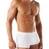 Intimitaly 5 Boxer Uomo Seamless Senza Cuciture Intimo Mutande Uomo Colorate alla Moda Bianchi Neri 2 Neri 2 Blu 1 Grigio… (XXL, 5 Bianchi)