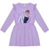 Disney Vestito da ragazza regina di ghiaccio, Anna ed ELSA, cotone, vestito da principesse, articolo ufficiale Frozen